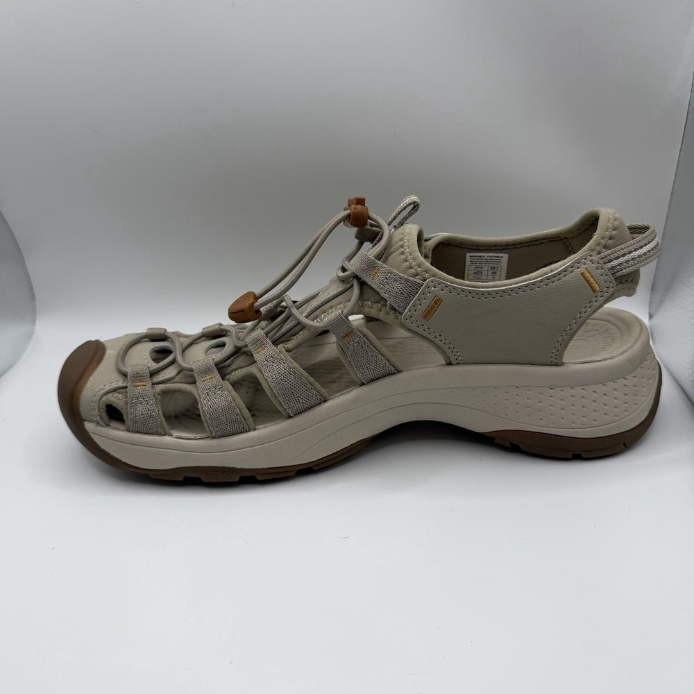 Woman's Sandals KEEN Astoria West Sandals Size 11 Plaza Taupe/roasted Pecan - Picture 8 of 11